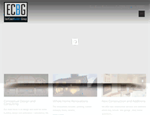 Tablet Screenshot of eastcoastbuildersgroup.com